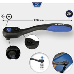 Brilliant Tools BT022900 BT022900 ráčna 1/2 250.0 mm