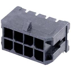 Molex vestavná pinová lišta (standardní) 8, rozteč 3.00 mm, 430450807, 1 ks Tape on Full reel