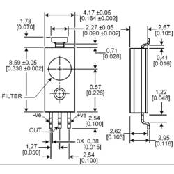 Honeywell senzor vlhkosti 1 ks HIH-4031-001 Měřicí rozsah: 0 - 100 % rF