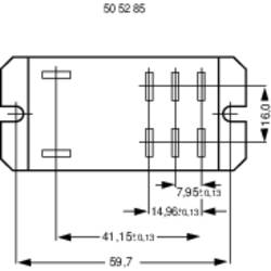 1393211-62, 1393211-62 zátěžové relé, monostabilní, 1 cívka, 28 V/DC, 277 V/AC, 30 A, 1 ks