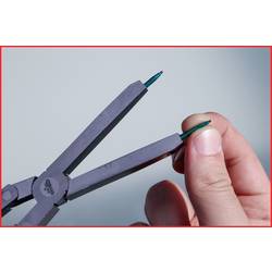 KS Tools 500.7023 kleště na pojistné kroužky Vhodné pro (kleště na pojistné kroužky) vnější a vnitřní kroužky Tvar hrotu rovný