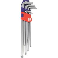 WorkPro vnější šestihran, Kulová hlavice Sada imbusových klíčů 1.5 mm, 2 mm, 2.5 mm, 3 mm, 4 mm, 5 mm, 6 mm, 8 mm 1.5 mm, 2 mm, 2.5 mm, 3 mm, 4 mm, 5 mm, 6 mm,