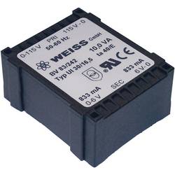Weiss Elektrotechnik 83/248 transformátor do DPS 1 x 230 V 2 x 21 V/AC 10 VA 238 mA