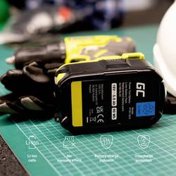 Green Cell GC-PTRY18V4 RB18L40 náhradní akumulátor pro elektrické nářadí 18 V 4.0 Ah Li-Ion