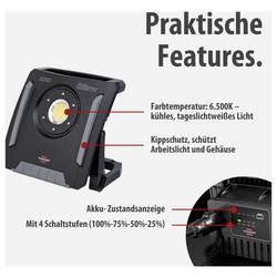 Brennenstuhl Multi Battery 6050 MH Stavební akumulátorový reflektor Energetická třída (EEK2021) E (A - G) 61.6 W 6200 lm denní bílá 1173140600