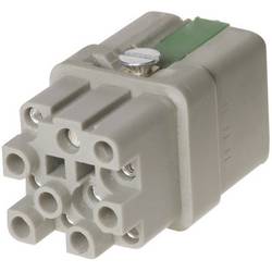 HARTING Han Q12-F-QL 09120123101 konektorová vložka, zásuvka, seria Han® Q, 1 ks