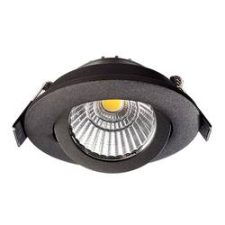 Deko Light 565360 Dione LED vestavné svítidlo, třída F (A - G), COB LED, pevně vestavěné LED, 8.50 W, černá