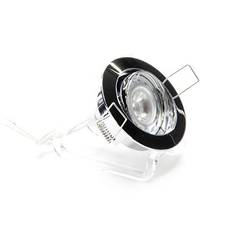 Deko Light Einbauring 68 GU5.3 449201 kroužek pro stropní montáž LED, halogenová žárovka GU5.3, MR 16 35 W stříbrná