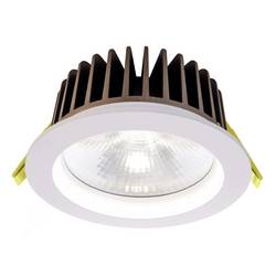 Deko Light 565010 COB 95 LED vestavné svítidlo, třída G (A - G), COB LED, pevně vestavěné LED, 13 W, Dopravní bílá (RAL 9016)
