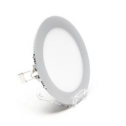 Deko Light 565089 LED Panel 12 LED vestavné svítidlo, třída G (A - G), LED, pevně vestavěné LED, 9 W, Perleťově světle šedá (RAL 9022)
