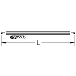 KS Tools 911.2409 911.2409 křížový šroubovák PH 0, PH 1