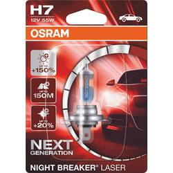 Osram Automotive 64210NL-1BL halogenová autožárovka Night Breaker® Laser Next Generation H7 55 W 12 V