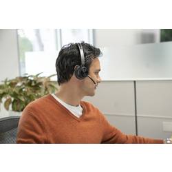 HP Poly Voyager Focus 2 Headset otevřená (On Ear) Bluetooth® stereo černá Potlačení hluku headset Počítače