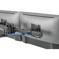 SpeaKa Professional SP-TVM-512 držák na zeď pro monitor 2 Displej: (s) 33,0 cm (13) - 68,6 cm (27) černá otočný, naklápěcí, nakláněcí
