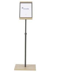 Rocada NAT0705 R070570 informační displej dřevo, dub, antracitová DIN A4 Počet přihrádek 1 1 ks (š x v x h) 400 x 1400 x 300 mm