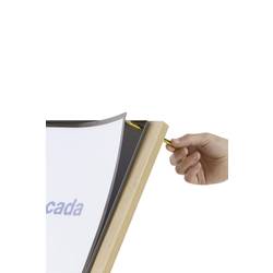 Rocada NAT0705 R070570 informační displej dřevo, dub, antracitová DIN A4 Počet přihrádek 1 1 ks (š x v x h) 400 x 1400 x 300 mm