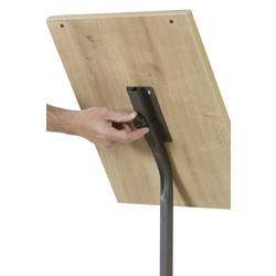 Rocada NAT0705 R070570 informační displej dřevo, dub, antracitová DIN A4 Počet přihrádek 1 1 ks (š x v x h) 400 x 1400 x 300 mm