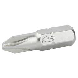 KS Tools 911.5135 Phillips-Bit 5/16 Gr.4 Laenge 30mm plus6 křížový bit Pohon (šroubovák): 5/16 Typ zakončení: křížový PH PH 4 30.0 mm