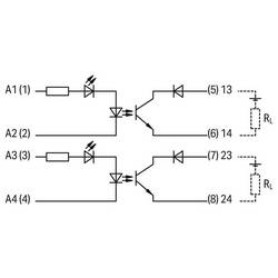 WAGO Opto vazební relé 857-1494 0.1 A Spínací napětí (max.): 60 V/DC 1 ks