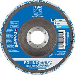 PFERD TOOLS 44690723 Kompaktní POLINOX brusný disc DISC PNER-SV 125-22,2 Diode F 125 mm 5 ks