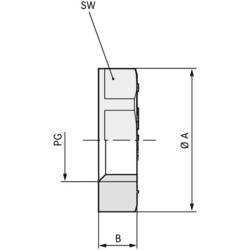 LAPP 52000190 SKINDICHT GMK PG 42 RAL 7035 LGY PG42 polystyren (EPS) šedobílá (RAL 7035) 25 ks