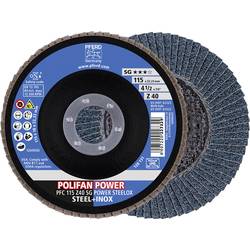 PFERD TOOLS 67784115 Z Sg Power Steelox vějířovitý brusný kotouč Průměr 115 mm Ø otvoru 22.23 mm Zrnitost 40 10 ks