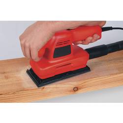 Wolfcraft 1993000 brusný papír na suchý zip, s otvory Zrnitost 80 (d x š) 190 mm x 93 mm 5 ks