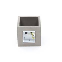 Deko Light Cube Cube Nástěnné svítidlo G9 25 W šedá