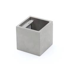 Deko Light Cube Cube Nástěnné svítidlo G9 25 W šedá