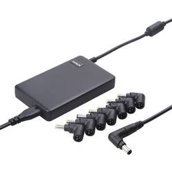 LVSUN Ultra Slim USB nabíjecí hub, 1x USB A , DC zástrčka 3.5 mm, 90 W, černá
