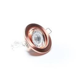 Deko Light Einbauring 89 GU5.3 686867 kroužek pro stropní montáž LED, halogenová žárovka GU5.3, MR 16 35 W měděná
