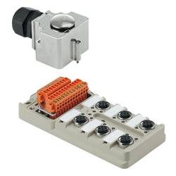 Weidmüller SAI-8-MHD-5P M12 1701253000 pasivní box senzor/aktor rozdělovač M12 s kovovým závitem 1 ks Piece
