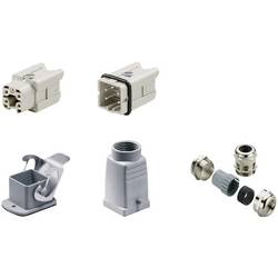 RockStar&reg; HDC kits-Heavy Duty Connectors, Kit, HA, Size: 1, Poles: 1, Screw connection, 250 V, 22 A, PG