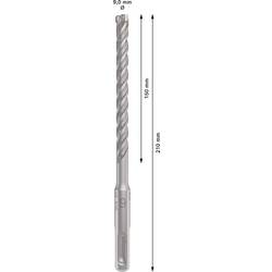 Bosch Accessories 2608833796 2608833796 wolfram-karbid příklepový vrták 9 mm Celková délka 210 mm SDS plus 1 ks