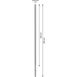 Bosch Accessories 2608833803 2608833803 wolfram-karbid příklepový vrták 10 mm Celková délka 460 mm SDS plus 1 ks