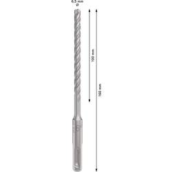 Bosch Accessories 2608833782 2608833782 wolfram-karbid příklepový vrták 6.5 mm Celková délka 160 mm SDS plus 1 ks