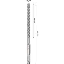 Bosch Accessories 2608833897 2608833897 wolfram-karbid příklepový vrták 7 mm SDS plus 10 ks