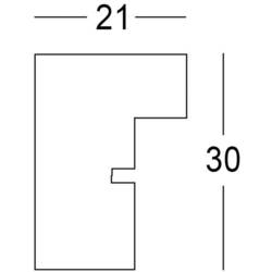 walther+ design EA520H vyměnitelný fotorámeček Formát papíru: 20 x 15 cm (š x v x h) 18.0 x 23.0 x 3.0 cm hnědá