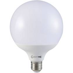LightMe LM85270 LED Energetická třída (EEK2021) F (A - G) E27 kulatý tvar 11 W = 75 W teplá bílá (Ø x v) 95 mm x 140 mm nestmívatelné 1 ks
