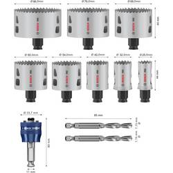 Bosch Accessories 2608594430 2608594430 sada děrovacích pil 25 mm, 32 mm, 40 mm, 54 mm, 60 mm, 68 mm, 76 mm, 86 mm 1 ks