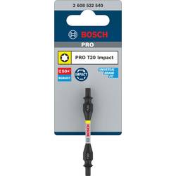 Bosch Accessories 2608522540 2608522540 Bit TX Pohon (šroubovák): 1/4 (6,3 mm) Typ zakončení: TX TX 20