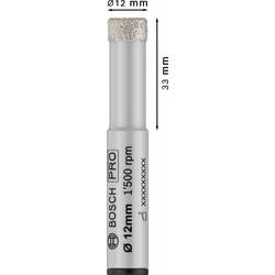 Bosch Accessories 2608599057 2608599057 vrtací korunka 12 mm diamantová vrstva 1 ks