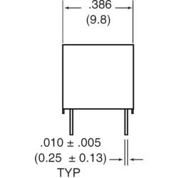 Zettler Electronics AZ822-2C-24DE, 507427 relé do DPS, monostabilní, 1 cívka, 220 V/DC, 250 V/AC, 2 A, 1 ks