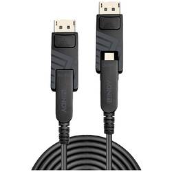 LINDY USB kabel Mini DisplayPort konektory, Mini DisplayPort konektory 20.00 m černá 38481 8K UHD Kabel DisplayPort
