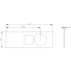 Siemens 3SU1900-0BF31-0AA0 3SU19000BF310AA0 štítek s popisem samolepicí (š x v) 112 mm x 38 mm žádný žlutá, černá 10 ks Piece