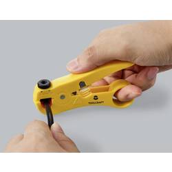 TOOLCRAFT TO-9627696 Univerzální odizolovací nástroj Vhodné pro odizolovací kleště UTP datové kabely , STP datové kabely 3.5 do 9 mm