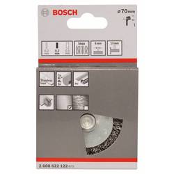 Bosch Accessories Kotoučový kartáč - 70 mm, 0,3 mm, 15 mm Bosch Power Tools Ø dříku 6 mm 2608622122 1 ks