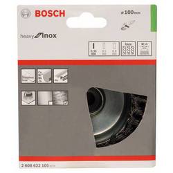 Bosch Accessories Hrncový kartáč, nerezový - 100 mm, 0,35 mm, M14 2608622105 2608622105 1 ks