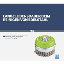 Bosch Accessories Hrncový kartáč, nerezový - 100 mm, 0,35 mm, M14 2608622105 2608622105 1 ks