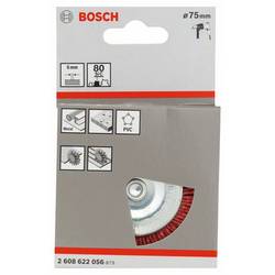 Bosch Accessories Okružní brusný kartáč, 75 mm, 1 mm, 4500 ot./min, 8 mm 2608622056 Ø dříku 6 mm 2608622056 1 ks